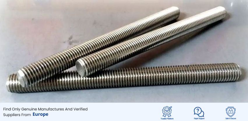 Stainless Steel Threaded Rod Manufacturer and Supplier in Europe